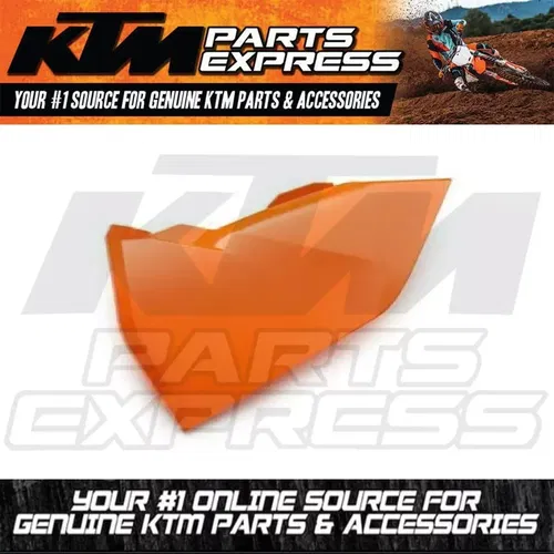 NEW OEM KTM ORANGE AIRBOX COVER LEFT SX XC XCW EXCF SXF XCF 79006003000EB