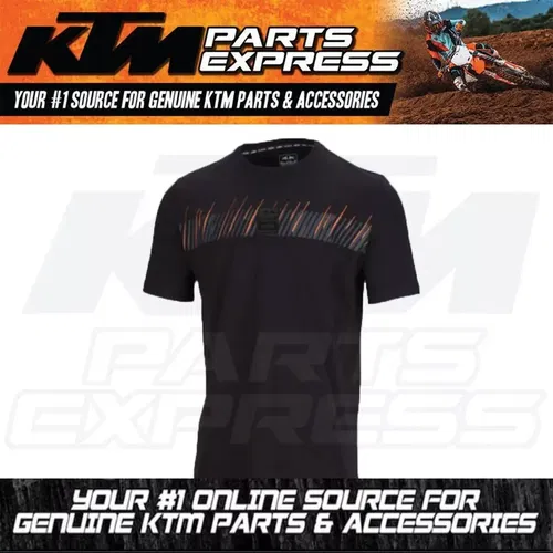 NEW RED BULL KTM BLACK CARBON TEE SIZE SMALL COTTON/ELASTANE 3RB240062502