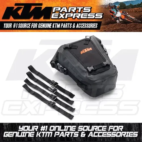 NEW OEM KTM UNIVERSAL WATER PROOF REAR BAG EXC XC SX SXF SXS EXC XCW 78112978200