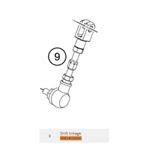 NEW OEM KTM SHIFT LINKAGE 390 ADVENTURE 2020 2021 2022 2023 95834036000