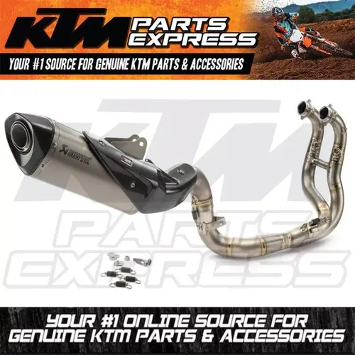 NEW OEM KTM AKRAPOVIC EVOLUTION LINE 890 DUKE 2020 2021 2022 2023 63605999044