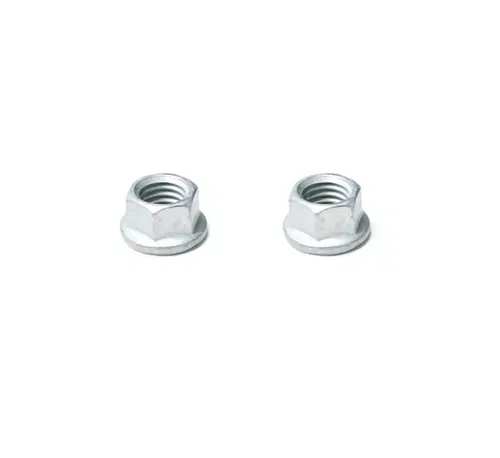 2X KTM GASGAS HUSQVARNA FLANGED NUT M8 WS10 FOR CYLINDER / SWINGARM / REAR BRAKE