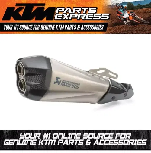 NEW KTM AKRAPOVIC "SLIP-ON LINE" 1390 SUPER DUKE R EVO 2024 A62405979000