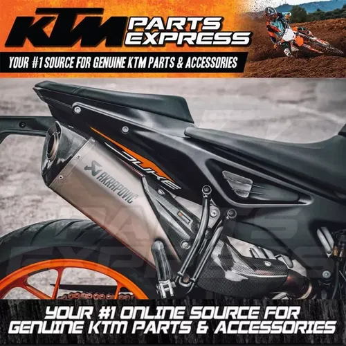 NEW KTM AKRAPOVIC SLIP ON LINE EXHAUST SILENCER 790 DUKE 2018-2022 64105979100