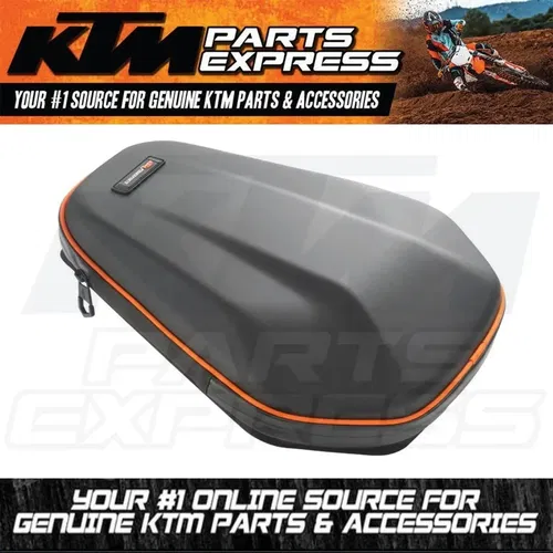 NEW KTM BLACK PILLION SEAT BAG 4L 990 DUKE R 2025 990 DUKE 2024 A60712973000