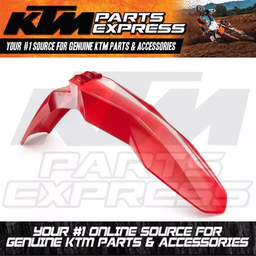 NEW OEM GAS GAS RED FRONT FENDER 250 300 450 EX EC 2021-2023 A54008010000FB