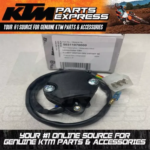 NEW KTM HUSQVARNA HEAD LIGHT SWITCH CEV 2/4TAKT '98 125 250 380 SX 50311070000