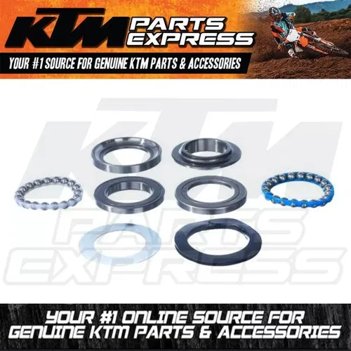 NEW OEM KTM STEERING HEAD BEARING KIT 200 390 DUKE ADVENTURE RC 90101080044