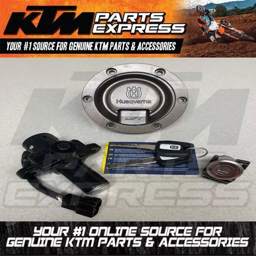 NEW OEM HUSQVARNA LOCK KIT SVARTPILEN VITPILEN 401 2020 2021 28111066044