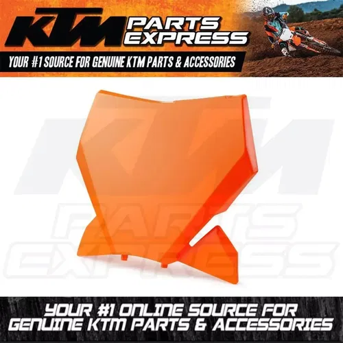 NEW OEM KTM ORANGE START NUMBER PLATE 125 250 300 350 450 SX SXF XC XCF SMR 2025