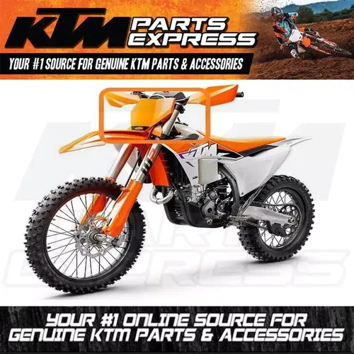 NEW OEM KTM ORANGE START NUMBER PLATE 125 250 300 350 450 SX SXF XC XCF SMR 2025