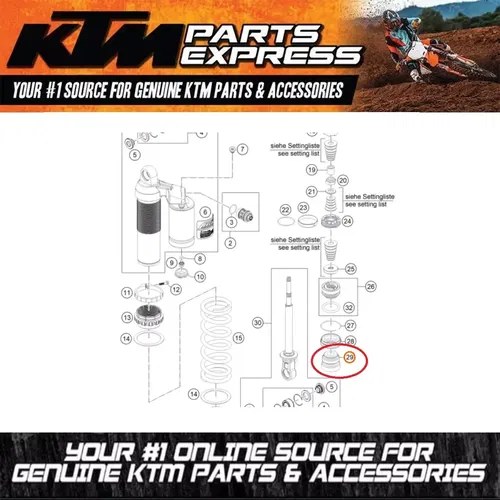NEW OEM KTM SHOCK RUBBER PAD 17,2X45,2X40 SX EXC SXS MXC EXCG SMX SMC 50180276