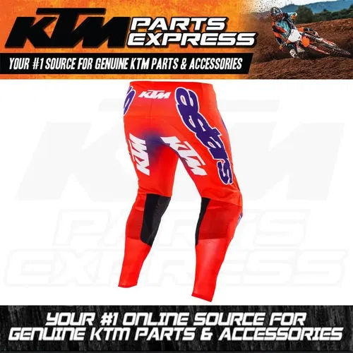 NEW KTM ALPINESTARS RED/BLUE SUPERTECH XXV PANTS SIZE X-SMALL  3PW250047601