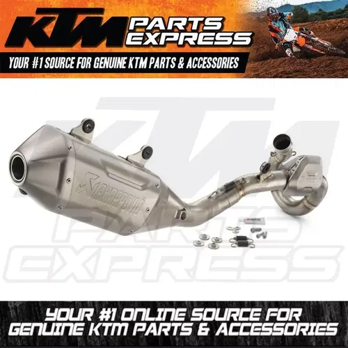 NEW KTM TITANIUM AKRAPOVIC EVOLUTION LINE 450 SX-F XC-F  2023-2025 A48005901044