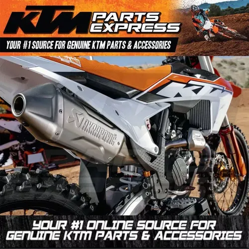 NEW KTM TITANIUM AKRAPOVIC EVOLUTION LINE 450 SX-F XC-F  2023-2025 A48005901044