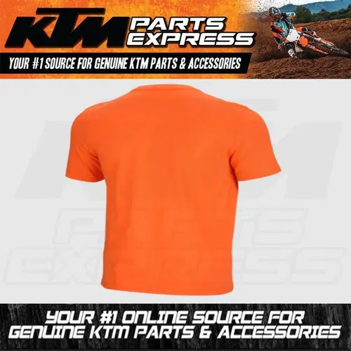 NEW KTM ORANGE RED BULL RUSH TEE SIZE XL 95% COTON/ 5% ELASTANE 3RB240062305