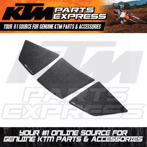 NEW KTM TANK PROTECTION STICKER SET BLACK 2014-2019 SUPER DUKE R 6130791400030