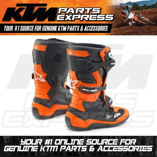 NEW OEM KTM KIDS TECH 7S MX BOOTS US SIZE 6 GRAVITY-FX COLLECTION 3PW230007605