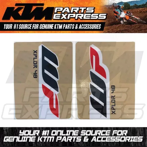 NEW OEM KTM STICKER SET XPLOR 48 184X238 150 XC-W EXC-F XC-W EXC-F 52000165