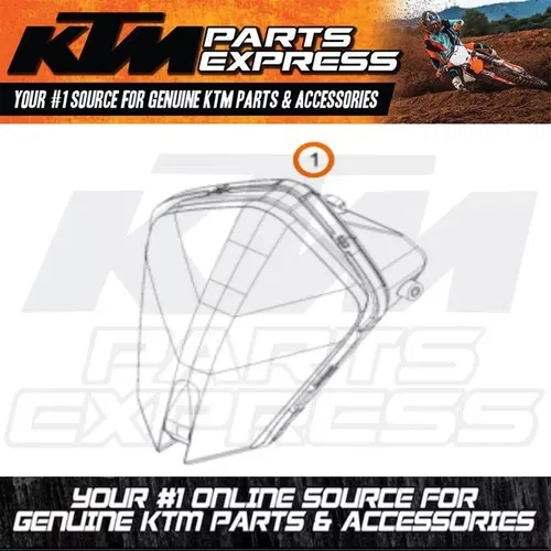 NEW OEM KTM HEADLIGHT  790 890 ADVENTURE R 2022-2023 A61014001000  (63714001000)