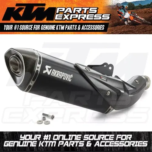 NEW KTM TITANIUM AKRAPOVIC SLIP-ON LINE PLUG/PLAY 890 DUKE R  2024 6360597910033