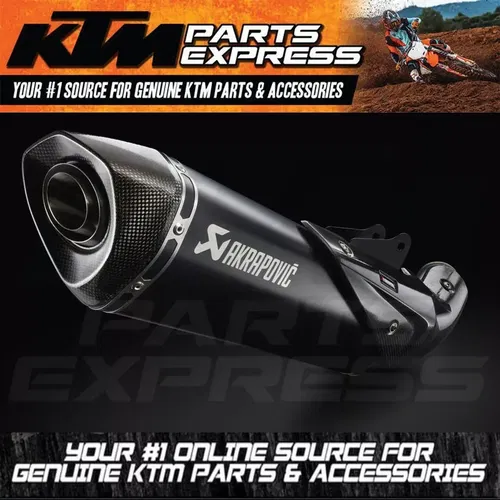 NEW KTM TITANIUM AKRAPOVIC SLIP-ON LINE PLUG/PLAY 890 DUKE R  2024 6360597910033
