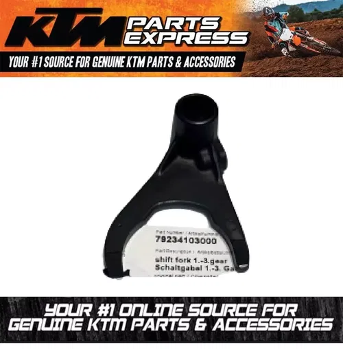 NEW OEM KTM SHIFT FORK 1.-3. GEAR 250 300 EXCF XC XCF XCW XCF 79234103000