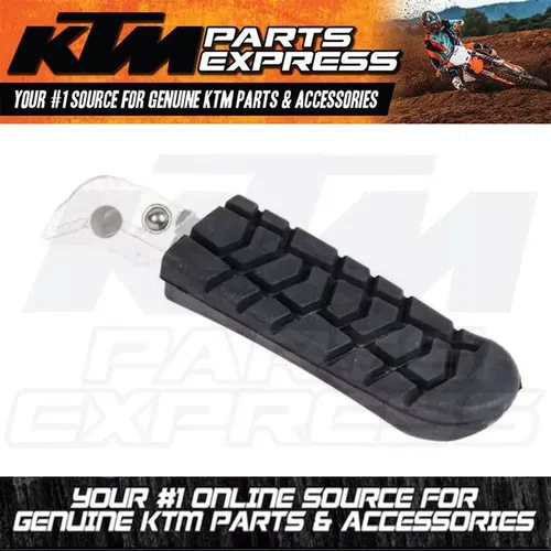 NEW KTM FOOTREST CPL. LEFT SIDE REAR 690 790 890 1090 1190 1290 DUKE ADVENTURE