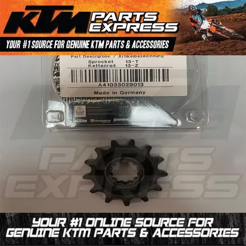 NEW OEM KTM HUSQVARNA GAS GAS 13 TOOTH FRONT SPROCKET 85 SX TC MC A41033029013