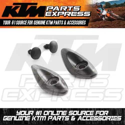 NEW OEM KTM FOOT PEG COVER KIT 1290 SUPER DUKE R 2020 - 2024 6170395204456