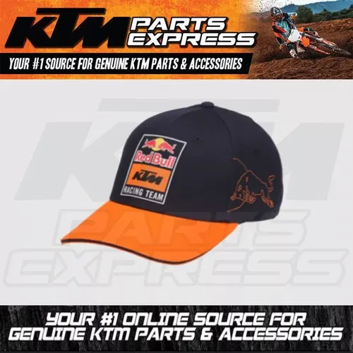 NEW RED BULL KTM PITSTOP FITTED CAP 100% COTTON ONESIZE 3RB240059000