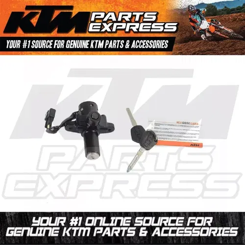 NEW OEM KTM IGNITION LOCK COMPLETE 200 390 DUKE 2017 - 2023 93011066044