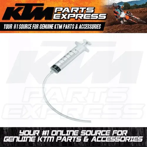 NEW KTM HYDRAULIC CLUTCH VENT INJECTOR TOOL FITMENTS IN DESCRIPTION 50329050000