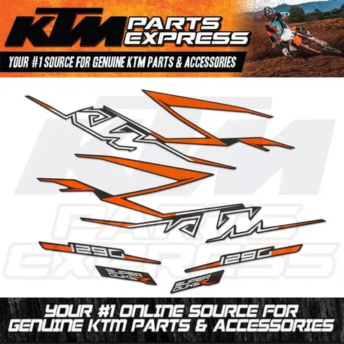 NEW OEM KTM CARBON GRAPHICS KIT 1290 SUPER DUKE R EVO 2020 2021 2023 61708998000
