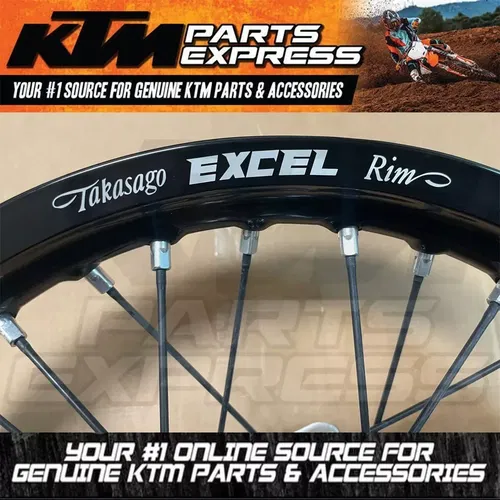 NEW KTM BLACK REAR WHEEL COMPLETE 1,85X16" 85 sx 19/16 2021-2024 4721010104430