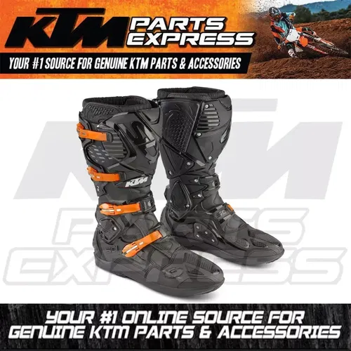 NEW KTM CROSSFIRE 3 SRS ORANGE/BLACK BOOTS SIZE: 11 MEN/WOMEN 3PW250012906