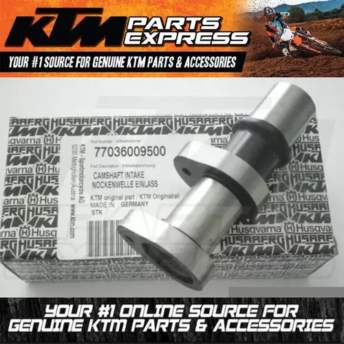 NEW OEM KTM CAMSHAFT INTAKE 77036009500