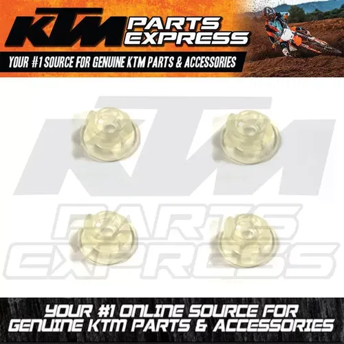 NEW OEM KTM GAS GAS QUICK RELEASE RUBBER GROMMET X4 PACK 150 250 350 450 500