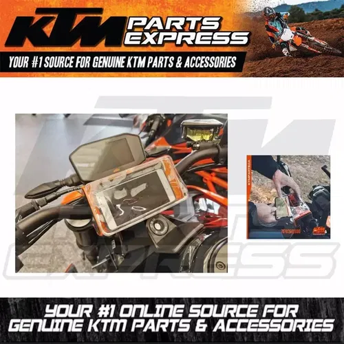 NEW OEM KTM SMART PHONE HOLDER 6" X 3" SX XC XCF XCW EXCF SXS SXF 79702902000