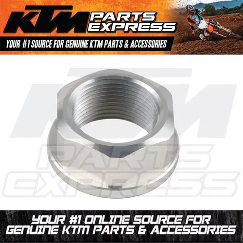 NEW OEM KTM NUT M18X1.5 PRECOTE 250 300 350 SXF XCF XCFW XCW TPI 0910001801000S