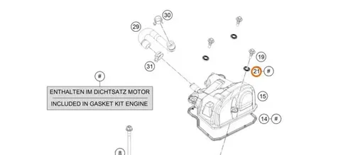 NEW KTM GASGAS HUSQVARNA DECOUPLING ELEMENT 4 PACK FITMENTS IN DESCRIPTION