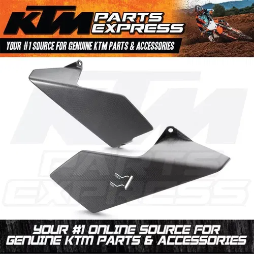 NEW OEM KTM CARBON FIBER SIDE FAIRING SET 790 890 DUKE R 63608940044
