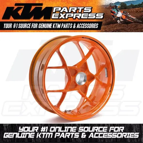 KTM RIM STICKER 17" 125 200 390 690 DUKE 2013-2024 1190 RC8 R 09-16 61309999000