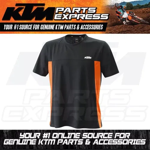 NEW KTM UNBOUND TEE BREATHABLE FAST-DRY 100% POLYESTER MENS XL 3PW220019105