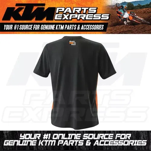 NEW KTM UNBOUND TEE BREATHABLE FAST-DRY 100% POLYESTER MENS XL 3PW220019105