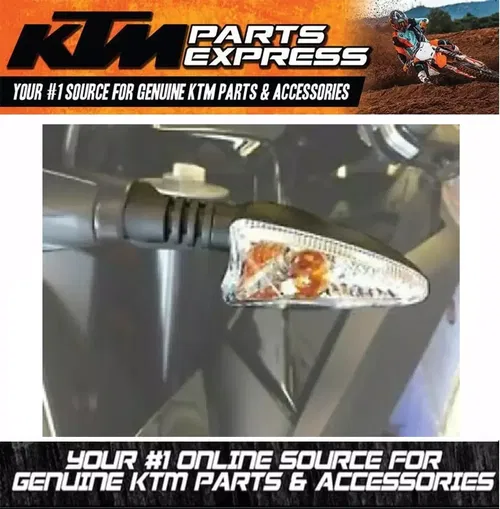 NEW OEM KTM FLASHER LENS FRONT LEFT OR REAR RIGHT 78114027000