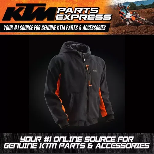 NEW OEM KTM PRIME HOODIE MESH LINING ORANGE/BLACK SIZE X-LARGE 3PW230001605