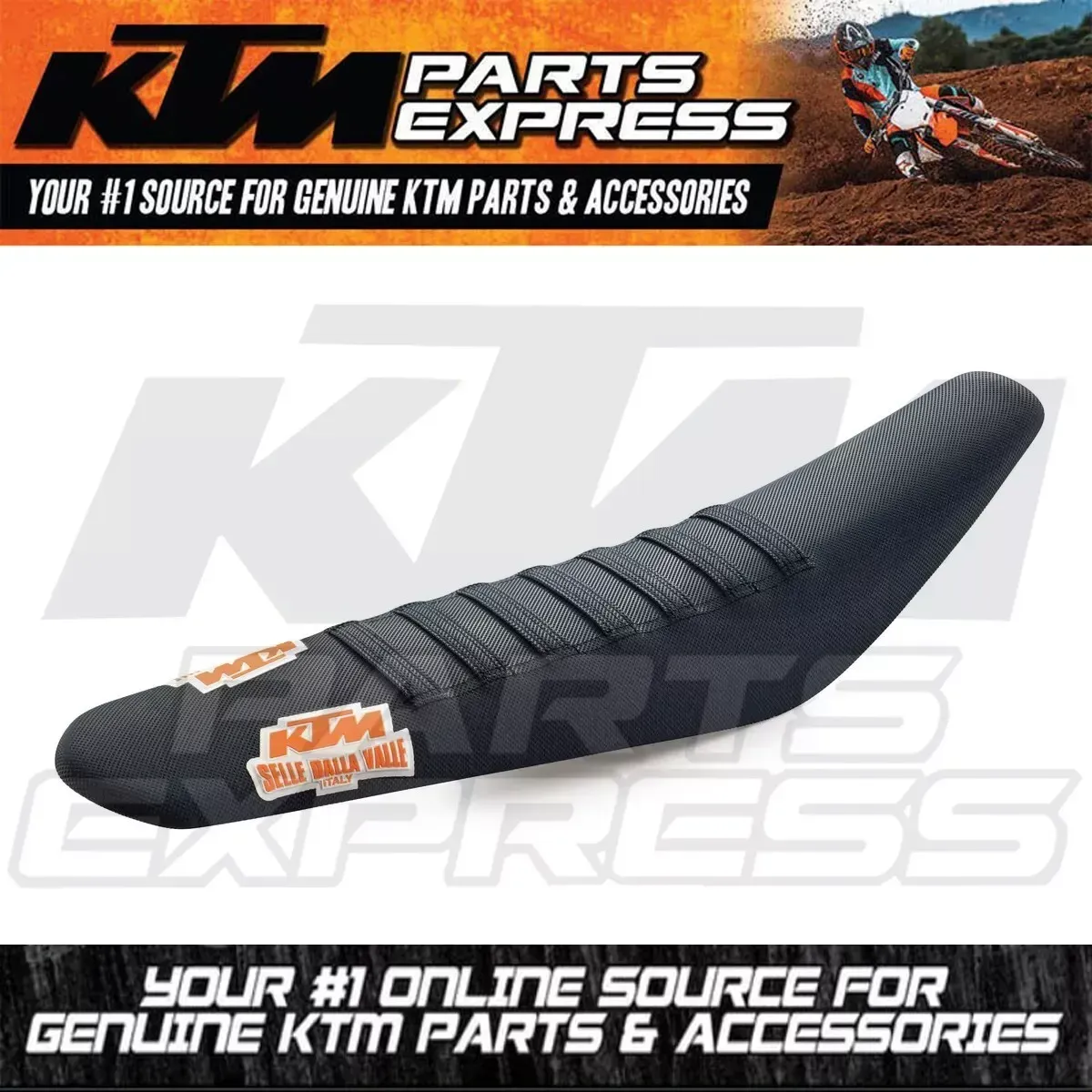 OEM KTM FACTORY RACING SEAT 125 150 250 300 350 450 500 SX SXF EXCF 79707240000