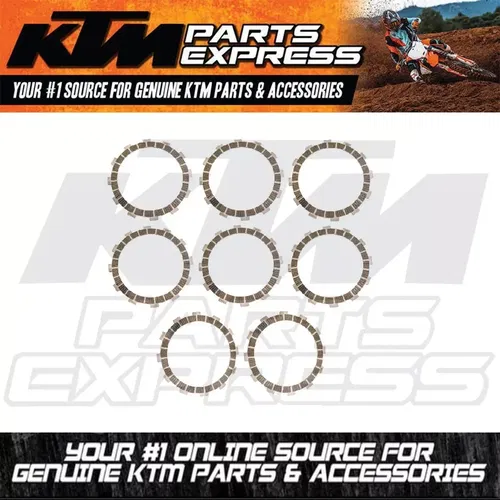 NEW OEM KTM GASGAS HUSQVARNA CLUTCH LINING DISC PK 1,95mm EXCF XCF XCFW FE FC EX