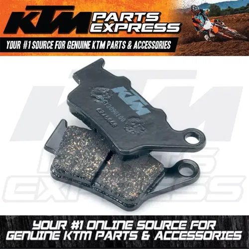 NEW KTM ORGANIC REAR BRAKE PADS 625 640 LC4 ADVENTURE SMC SXC 59013090100